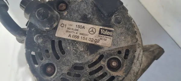Vaihtovirtageneraattori Mercedes-Benz A W168 image 3