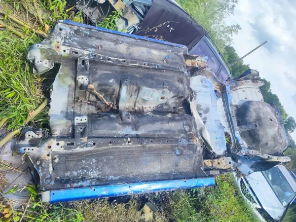 Subaru Impreza GD WRX STI Trunk Floor Panel OEM image 2