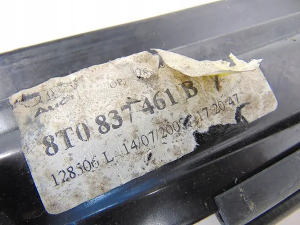 Elevador de vidro esquerdo Audi A5 Coupé 8T0 8T0837461B image 3