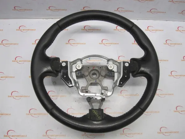 NISSAN JUKE Lenkrad OEM 48430 BV11A Schwarz Leder image 2