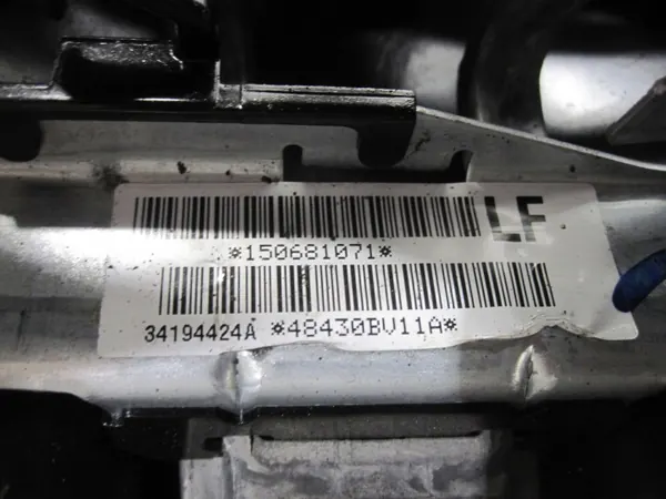 NISSAN JUKE Lenkrad OEM 48430 BV11A Schwarz Leder image 7