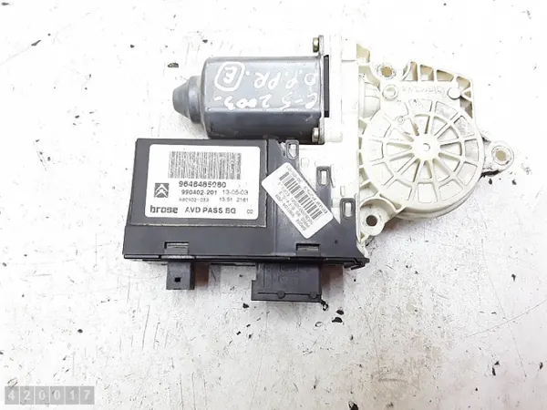 Regulador de ventana Citroen C5 OEM 9648485080 image 2