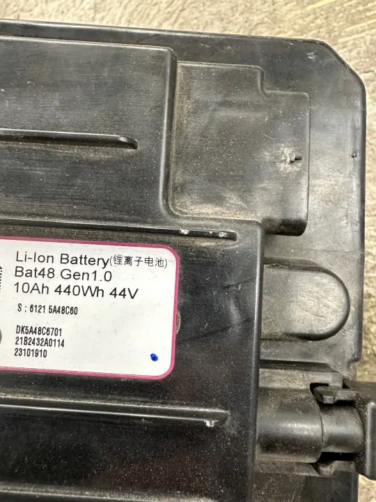 BMW 5A48C60 Li-Ion Batteri 10Ah 44V OEM image 6