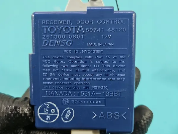 Módulo de Fechadura Central Lexus RX II 03-08 OEM 89741-48120 image 6