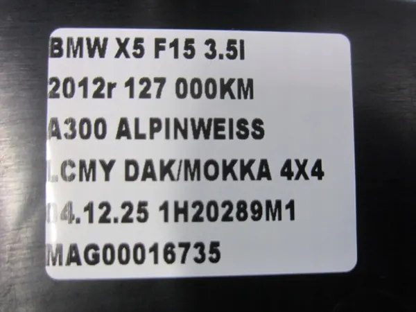 BMW OEM 7327885 actiefkoolfilter voor X5 F15/F16 image 10