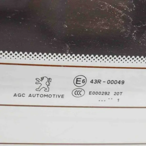 Takaikkuna OEM 43R00049 Peugeot 607 2005 image 7
