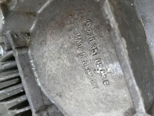 Hinterachsdifferential MERCEDES-BENZ S (W220) 220351058G image 5