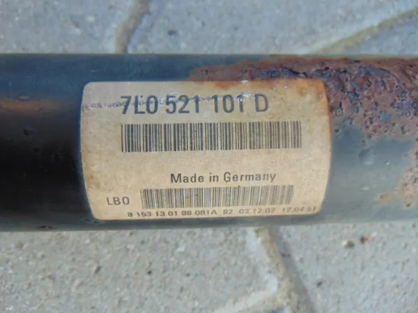 Drivaxel Porsche Cayenne I 7L5 GTS 4.8 V8 image 4