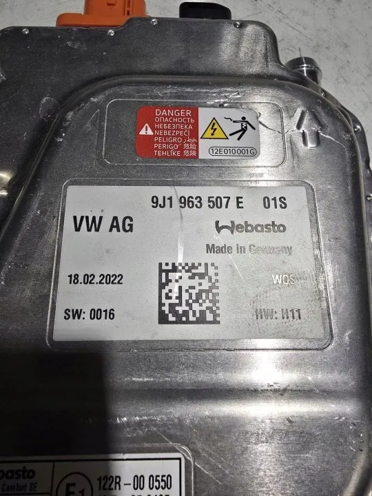 Webasto lisälämmitin Porsche Taycan OEM 9J1963507E image 3