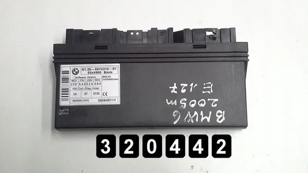 BMW ECU AM-320442 2005 6-sarjalle image 2