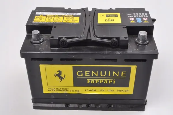 Batterie Ferrari Portofino OEM 312188 70Ah AGM image 2