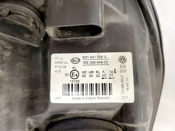 Farol Direito VW Golf V Plus 5M1941006G image 6