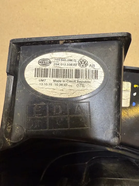 Conjunto de Luz Trasera Volkswagen OE 7E0945096Q image 6