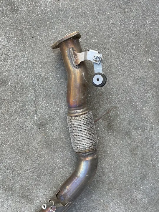 Audi SQ7 SQ8 II linker uitlaatpijp OEM 4M0253300AR image 4