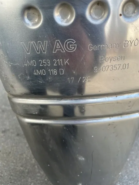 Audi SQ7 SQ8 II linker uitlaatpijp OEM 4M0253300AR image 6