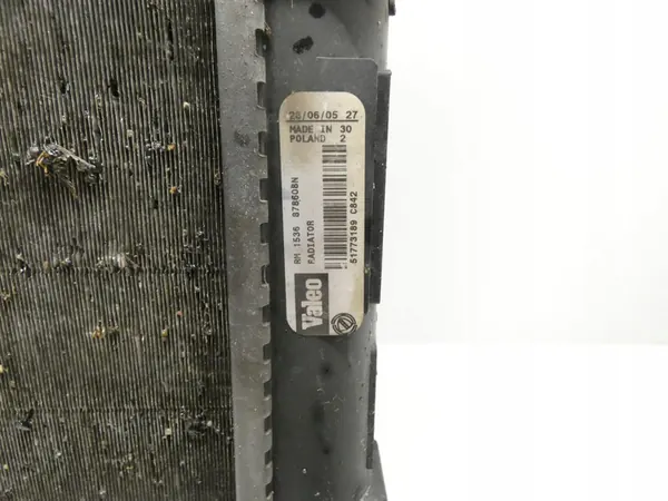 Radiador de agua Fiat Panda II 1.1 8V 03-12 OEM image 8