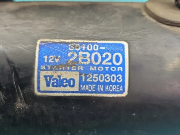 Motor de arranque Hyundai i30 I 07-12 1.4 16V image 5