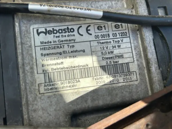 BMW E90 2.0 D Webasto 9195108 Occasion OEM image 3