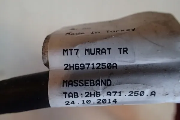 Minuspolkabel OEM 2H6971250A für VW Amarok image 3