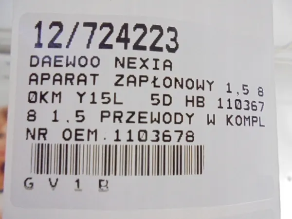 Daewoo Zündspule OEM 1103678 - Gebraucht image 10