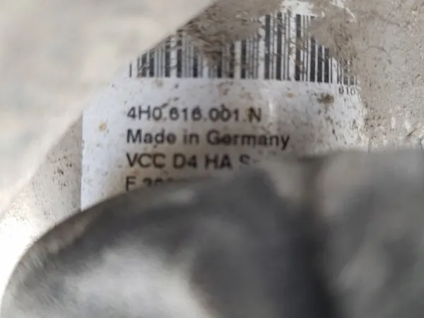 Audi A8 D4 09-13 Vänster Bak Luftfjädring OEM 4H0616001N image 4