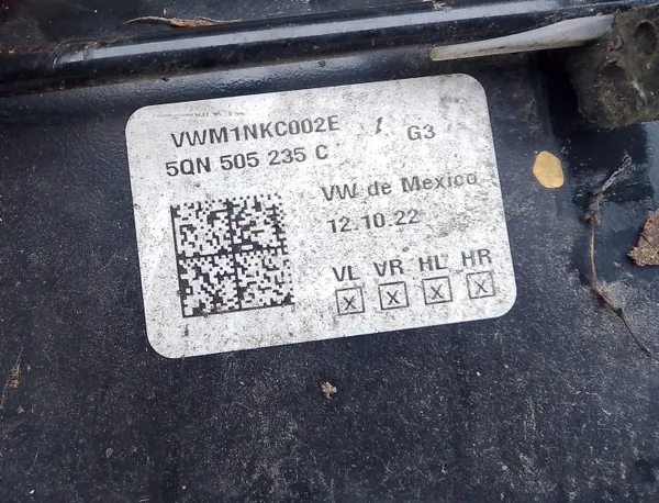 Poutre arrière VW TIGUAN II OEM 5N0505285D Occasion image 5