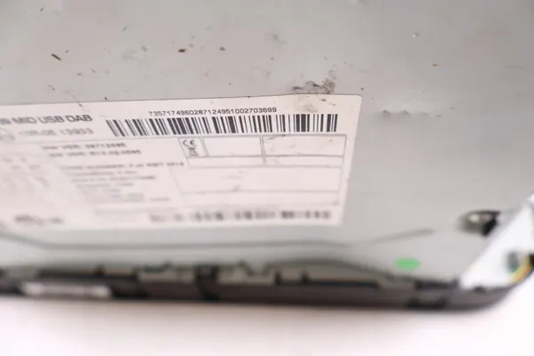 Rádio Fiat Panda III OEM '07357174960 - Usado image 5
