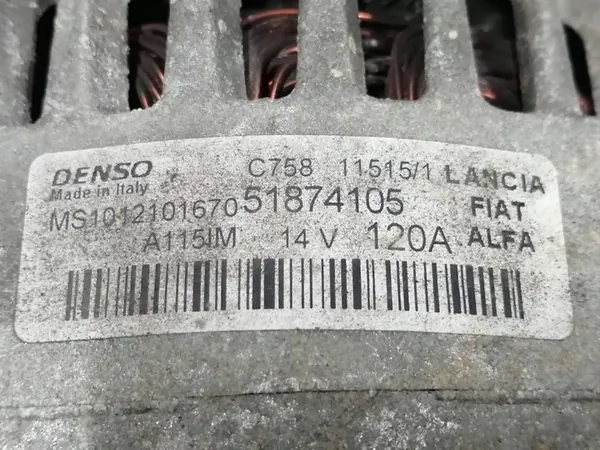 Vaihtovirtageneraattori Fiat Panda III 1.2 8V image 4