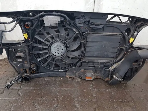 AUDI A4 B7 04-07r 2.0 TDI PAS PRZEDNI CHŁODNICE WENTYLATOR MANUAL image 4
