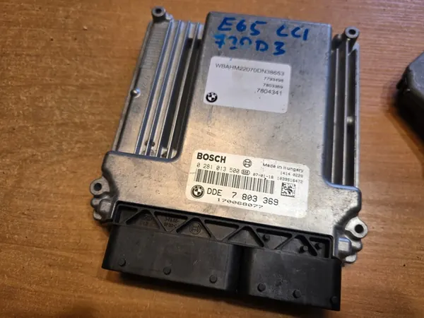 Kit de démarrage IMMO BMW 7 E65 3.0D Contrôleur 7803369 image 2