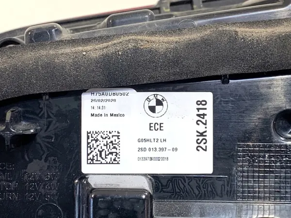 Linker binnenste achterlicht BMW G05 OEM LORK-1650-131420 image 4
