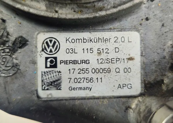 Arrefecedor válvula EGR OEM A6460701187 VW T5 T6 image 9