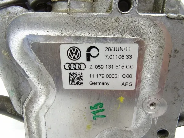 Pakokaasujäähdytin Audi A6 C6 2.7 TDI 3.0 TDI 059131515CC image 3