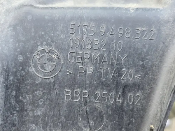 Rechte Getriebeabdeckung OEM 9498322 für BMW G60 G61 image 3