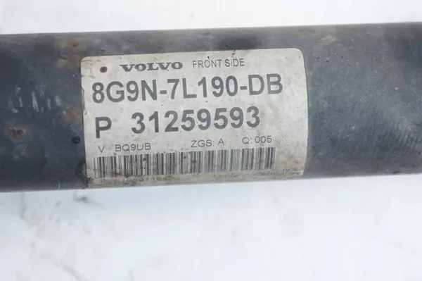 VOLVO XC60 I Drivaxel AWD 31259593 8G9N-7L190-DB image 3
