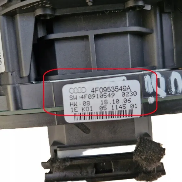 AUDI A6 C6 Lenkradschalter 4F0953549A image 3