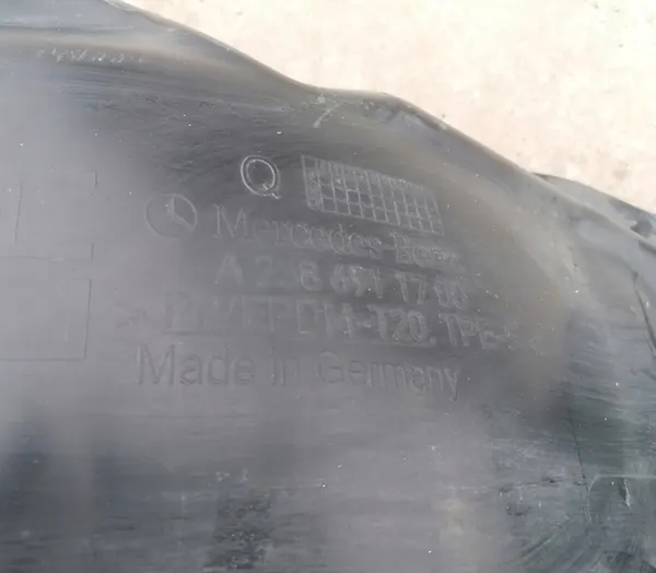 Left Front Wheel Arch Mercedes A2386911700 image 5