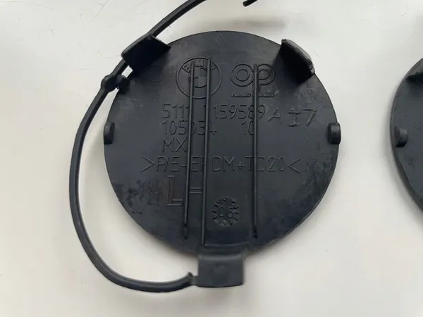 BMW X5 E70 Tappi Gancio Anteriore OEM 51117159589 51117159590 image 8