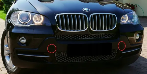 BMW X5 E70 Tappi Gancio Anteriore OEM 51117159589 51117159590 image 9