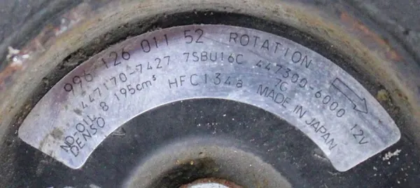 Compresor de AC Porsche Boxster 986 Cayman 99612601152 image 2