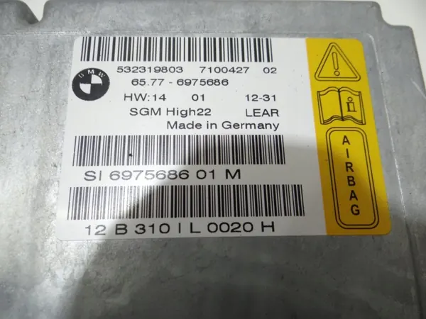 BMW OE Airbagmodule 6975686 - Gebruikt image 3