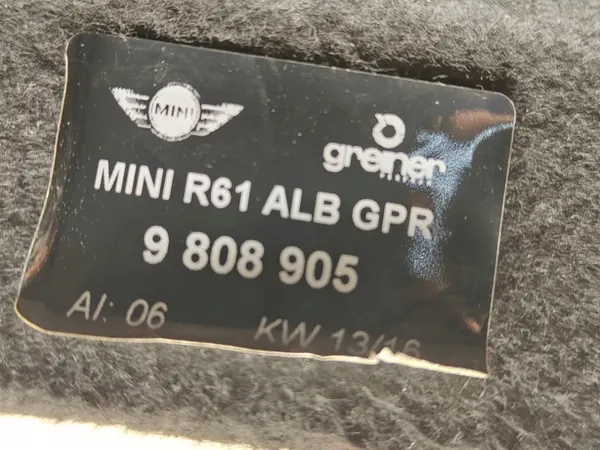 MINI PACEMAN R61 achterbakplank OEM 9808905 image 5