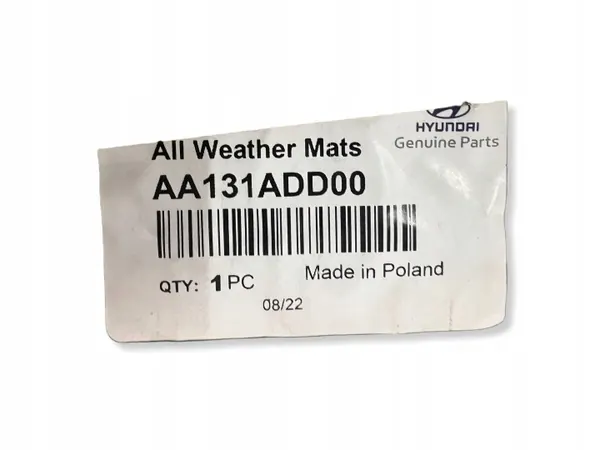 Gummimattor OEM AA131-ADD00 Hyundai Elantra image 10