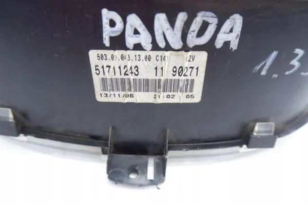 Cuentakilómetros Fiat Panda II 2003-2012 OEM 51711243 image 7