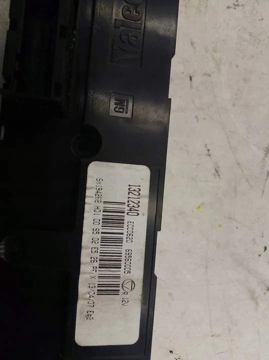 Panneau de Climatisation Opel Vectra C 13212340 image 5