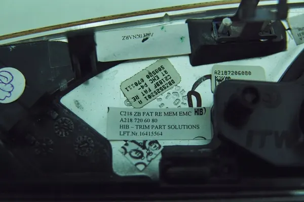 Maniglia porta sinistra o destra Mercedes CLS W218 Sedan image 8