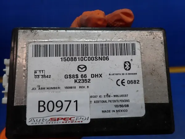 Módulo Bluetooth Mazda OE GS8S66DHX image 3