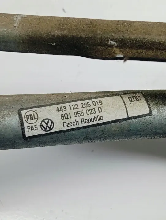 Pyyhkijämekanismi 4 pin Volkswagen Polo 9N image 3