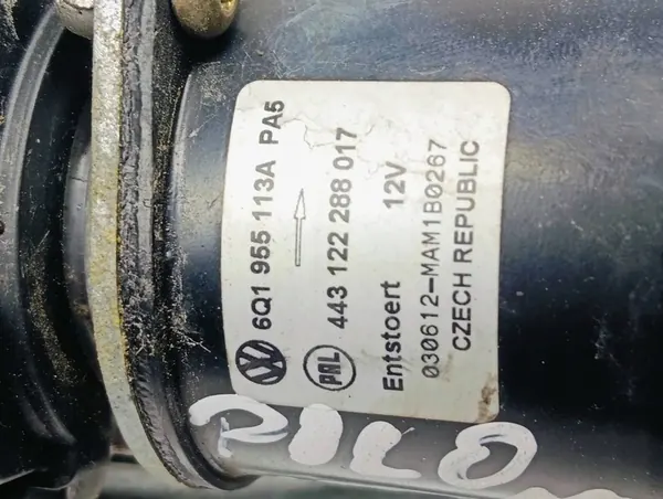 Pyyhkijämekanismi 4 pin Volkswagen Polo 9N image 4