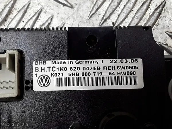 Module climatisation VW Passat OEM 1k0820047eb image 6